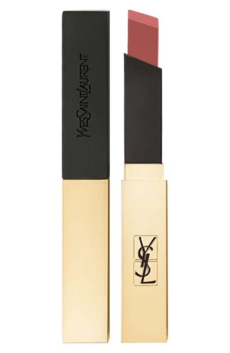 rossetto rouge levre matte yves saint laurent|ROUGE PUR COUTURE THE SLIM .